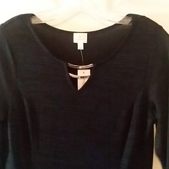 Dress Barn navy blue sweater size small - Picture 2 of 4